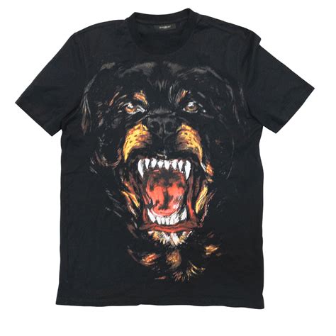 givenchy rottweiler t shirt replica|givenchy crew neck rottweiler.